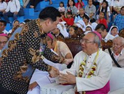 Wakil Walikota Manado hadiri perayaan Yubilium 150 Tahun Kembalinya Gereja Katolik Keuskupan Manado