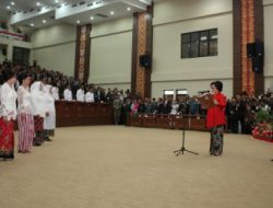 Istri Gubernur Sulut langsung lantik Ketua TP-PKK 5 daerah