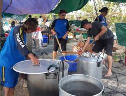 Buka dapur umum di Sigi, Tagana Sulut layani 3200 jiwa dalam sehari