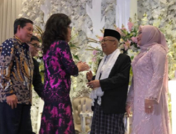 Jokowi jadi saksi, Walikota GSVL dan isteri hadiri undangan pernikahan anak Ma’ruf Amin