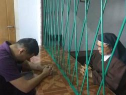 Didoakan suster Biara, Ivan Lumentut tambah energi menghadapi Pileg 2019