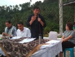 Kepala Bapelitbanda dampingi Walikota GSVL konpres akhir tahun 2018