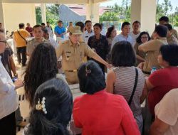 Segera beroperasi, Walikota GSVL tatap muka dengan pedagang Pasar Kayu Bulan