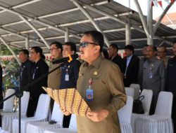 Sekda Micler Lakat irup Hari Kesaktian Pancasila tingkat Kota Manado tahun 2019