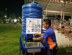 Ini lokasi tempat cuci tangan umum yang disediakan Pemkot Manado