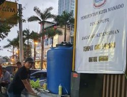 Tindaklanjuti instruksi Walikota GSVL, Dinas PUPR sediakan tempat cuci tangan di tempat umum