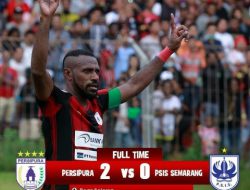 Persipura tekuk PSIS di laga perdana Liga 1 di Stadion Klabat