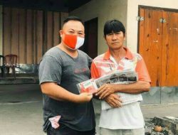 Cegah Covid-19, PSI Minsel bagi-bagi masker merah putih gratis