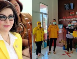 Usai Ratatotok, kali ini CEP dan Golkar serahkan bantuan APD di Puskesmas Belang