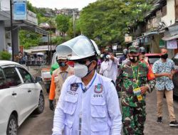 Walikota GSVL terus memantau aktifitas pasar tradisional di tengah pandemi Covid-19