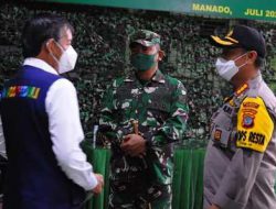 Walikota GSVL hadiri pembukaan dan penutupan Gladi Posko I TNI dalam rangka penanggulangan Covid-19