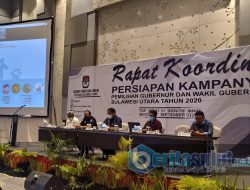 Persiapan kampanye, KPU Sulut gelar rapat koordinasi