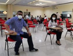 Disiplin, JPAR-Ai tiba paling awal di lokasi tes kesehatan