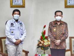 Bertemu Walikota GSVL, Pjs Gubernur kampanye 4M untuk warga Manado