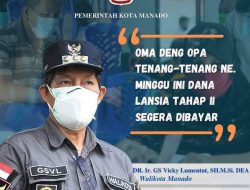 Halo oma-opa, pekan ini Walikota GSVL salurkan Dana Lansia tahap kedua