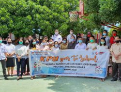 Meski pandemi covid-19, KPU Mitra gencar sosialisasikan Pilgub 2020