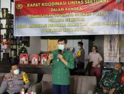 Bentuk sinergitas, Walikota GSVL hadiri Rakor Pencegahan Covid-19 Polresta Manado