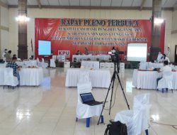 Hari ini, KPU dan Bawaslu Mitra serta saksi paslon kumpul di Ratahan