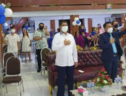 Beribadah Natal bersama GPdI Genezaret Ranotana, ini ajakan Walikota GSVL