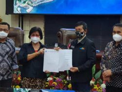 Walikota GSVL tanda-tangani KUA-PPAS APBD Manado 2021