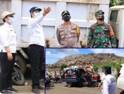Kepada Kapolresta-Dandim, Walikota GSVL perlihatkan kondisi TPA Sumompo sudah tak layak