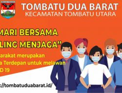 Dukung program bupati, Pemdes Tombatu Dua Barat perketat penanganan covid-19
