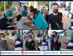 Wartawan di Manado mulai divaksin Covid-19, Walikota GSVL: Tetap jangan abai protokol kesehatan