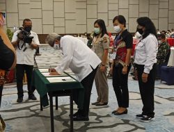 Dinas PPKB Manado teken MoU CoE Pelayanan KB dengan RS Bhayangkara