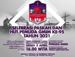 Hari Pemuda GMIM 5 April 2021: Yesus tidak menolong kita dengan simsalabim