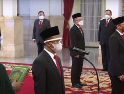Presiden Jokowi lantik 2 Menteri dan 1 Kepala Badan, ini mereka
