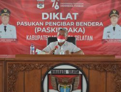 Bakar semangat Paskibraka 2021, Bupati FDW ingatkan visi-misi Pemkab Minsel