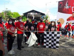 Peringati Sumpah Pemuda, PDIP Manado gelar jalan sehat dan pungut sampah