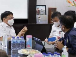 Temui Walikota, Badan Geologi izin pinjam pakai gedung Pemkot Manado