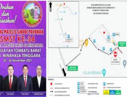 Panitia siapkan rekayasa lalu lintas kegiatan SMST GMIM ke-34 di wilayah Tombatu Barat