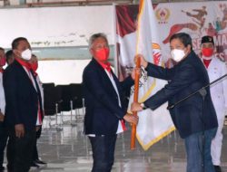 Resmi pimpin KONI Minsel, Franky Wongkar optimis atlet akan berprestasi