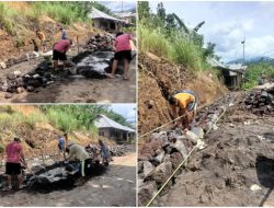 Tahap III, Pemdes Tombatu Dua Barat fokus pembangunan talud