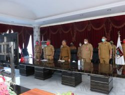 Bupati dan Wabup Minsel entry meeting dengan BPK RI