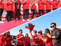Semarak HUT PDIP ke-49, Sicita goyang Minsel