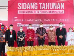 Gubernur Olly ajak warga KGPM terus mendukung penanganan Covid-19 di Sulut