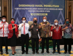 Bupati Minsel hadiri pelaksanaan diseminasi KPJU Unggulan UMKM Sulut