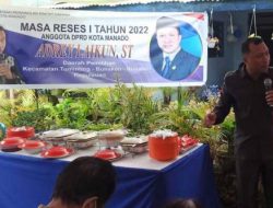 Legislator Manado Adrey Laikun reses di Sindulang Satu, ini yang menjadi asmara