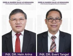 Arina-Tangel kembali pimpin Sinode GMIM, Lucas jabat Bendahara