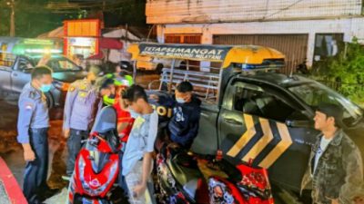 Patroli skala besar, Polresta Manado amankan 2 sajam, puluhan orang mabuk dan 14 knalpot bising