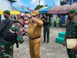 Bupati E2L sambut Satgas Pamputer 2022 Talaud
