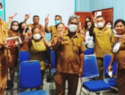 Valentine’s day Diskominfo Talaud, momen menjaga komunikasi dan sinergitas antar pegawai