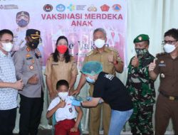 Bupati dan Forkopimda Minsel tinjau percepatan vaksinasi di Tompaso Baru