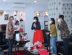 Bupati Minsel terima kunjungan pimpinan Garuda Indonesia