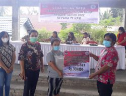 Dibarengi vaksinasi, Pemdes Silian Satu salurkan puluhan juta bagi 77 KPM