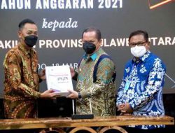 Bupati E2L serahkan LKPD Pemkab Talaud 2021 kepada BPK RI