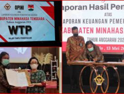 Bupati James Sumendap bawa Minahasa Tenggara raih WTP 7 kali beruntun